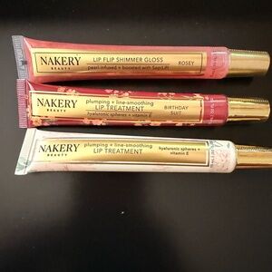 Nakery beauty set of 3 . New and sealed